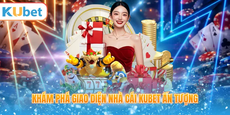 Giao diện trang chủ KUBET trên máy tính
